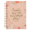 Consider the Wildflowers Spiral Journal