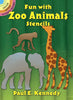 Fun With Zoo Animals Stencils